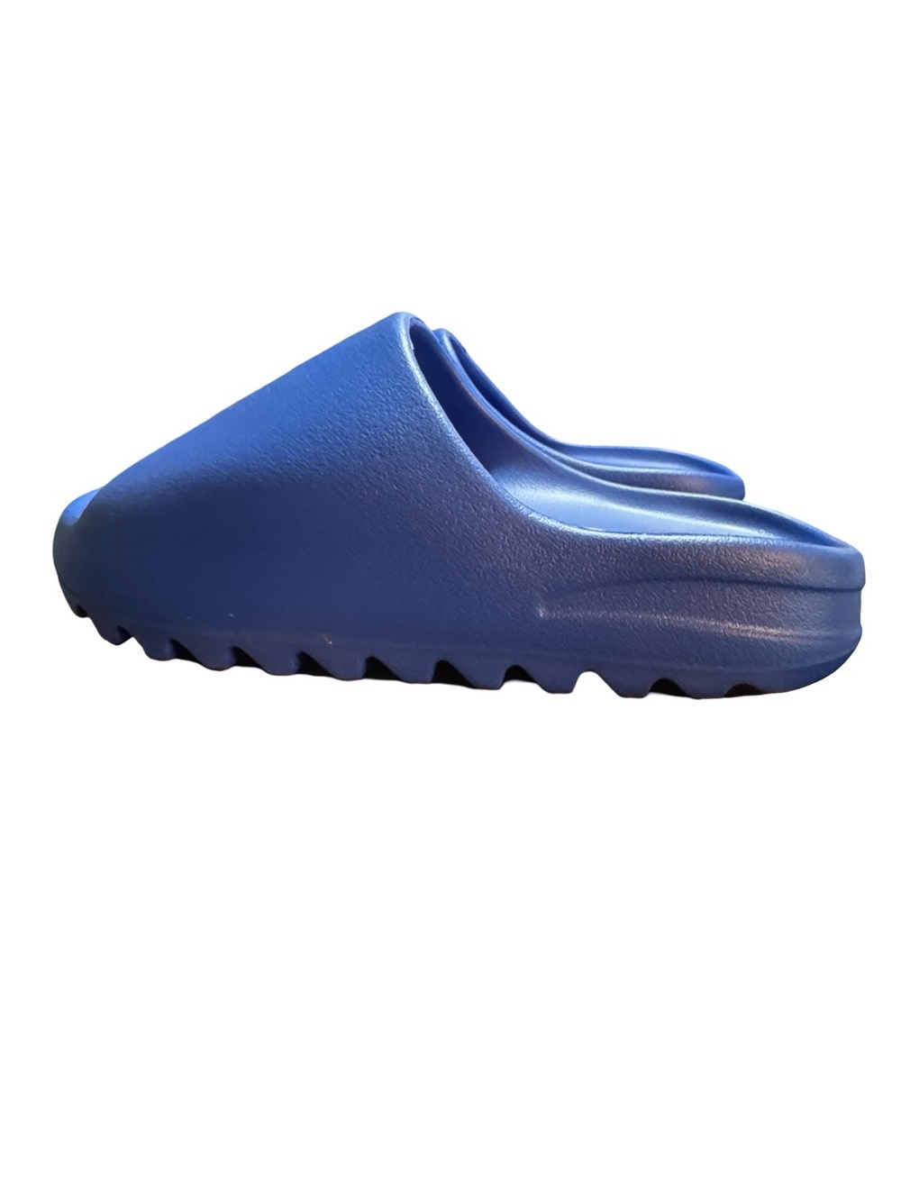 adidas Men's Blue Slide Foam Clog